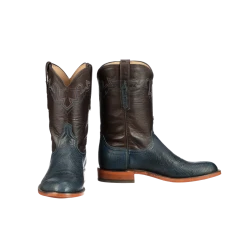 Discount ๐ Lucchesse-inc Sunset Exotic :: Navy ๐ฅพ Boots ๐ 4 Lucchesse-inc Sunset Exotic :: Navy Boots