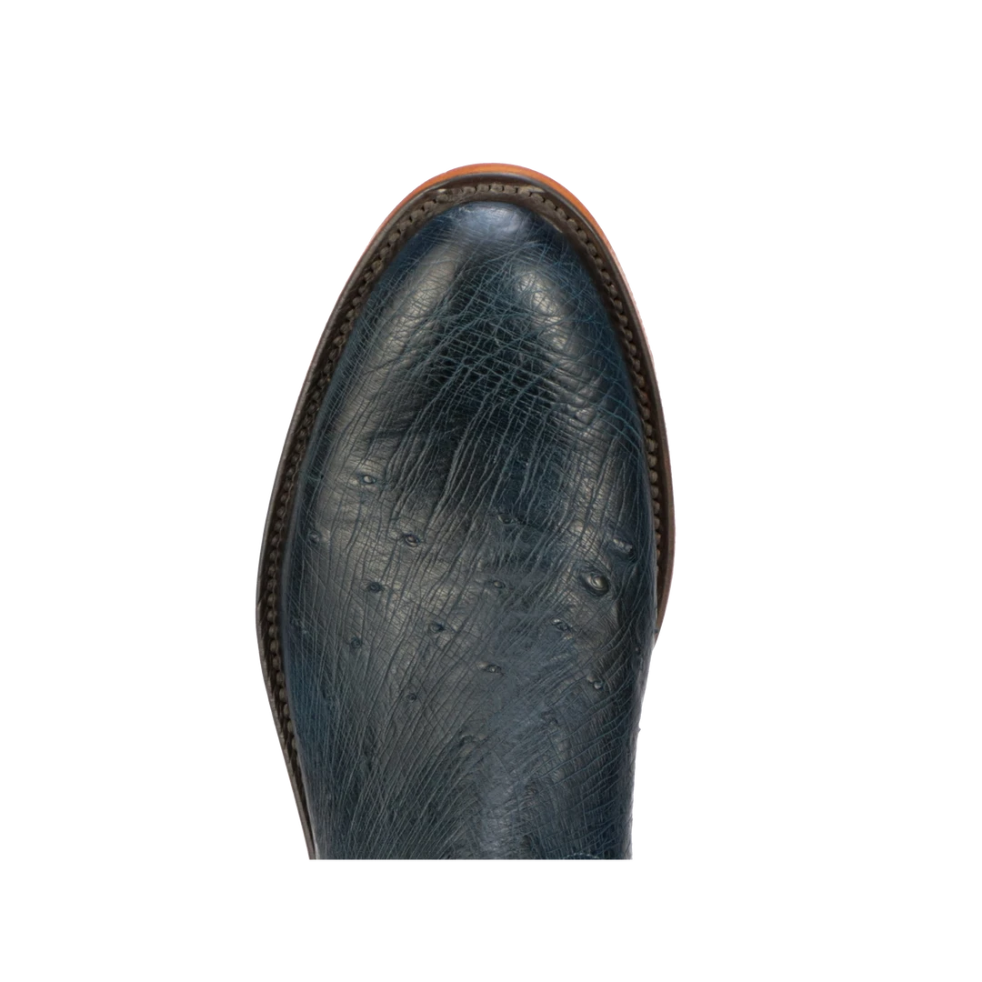 Lucchesse-inc Sunset Exotic :: Navy Boots Lucchesse-inc Sunset Exotic :: Navy Boots