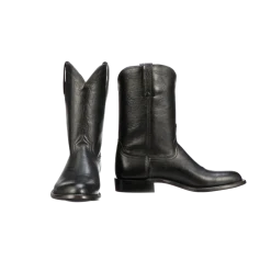 Lucchese-inc Boots Majestic Roper :: Black