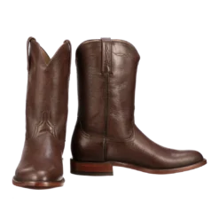 Lucchese-inc Majestic Roper :: Tobacco Boots