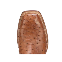 Lucchesse-inc Boots RAM Men's Ostrich Horseman Boot :: Antique Tan