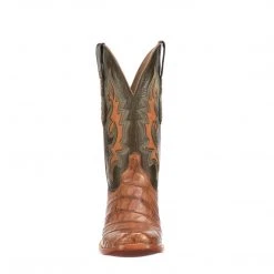 Lucchesse-inc RAM Men's Caiman Horseman Boot :: Cognac