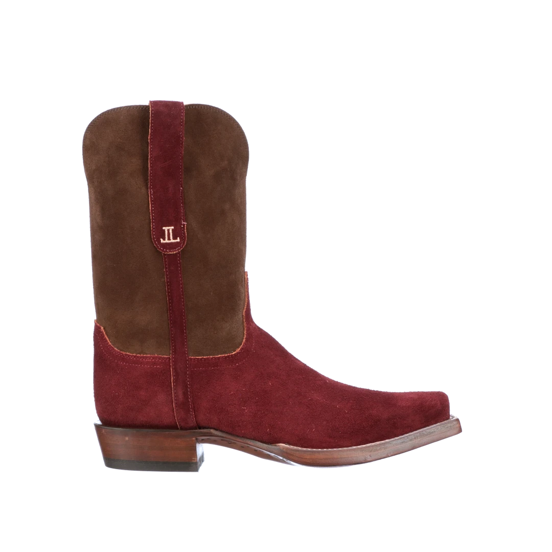 Lucchesse-inc Boots Stead :: Red + Chocolate Lucchesse-inc Boots Stead :: Red + Chocolate