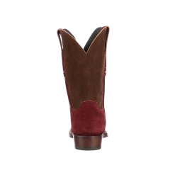 Best Pirce π Lucchesse-inc π₯Ύ Boots Stead :: Red + Chocolate π 7 Lucchesse-inc Boots Stead :: Red + Chocolate