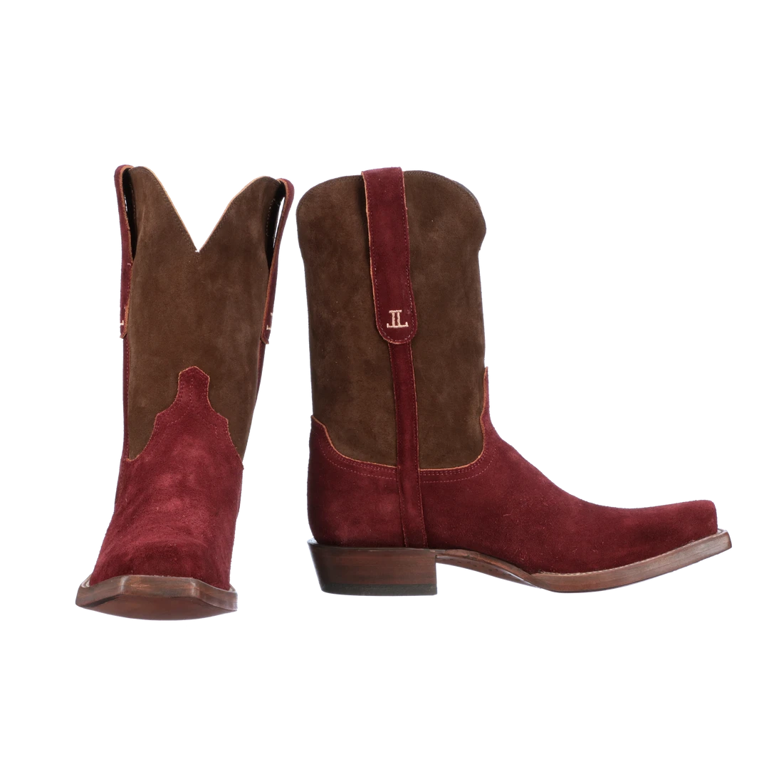 Lucchesse-inc Boots Stead :: Red + Chocolate Lucchesse-inc Boots Stead :: Red + Chocolate