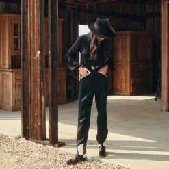 Lucchesse-inc Marfa :: Black BOOTS