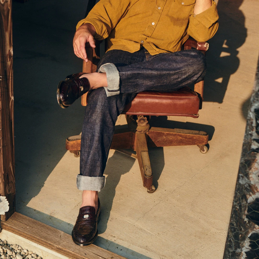 Lucchesse-inc Peso Loafer :: Black Cherry Lucchesse-inc Peso Loafer :: Black Cherry