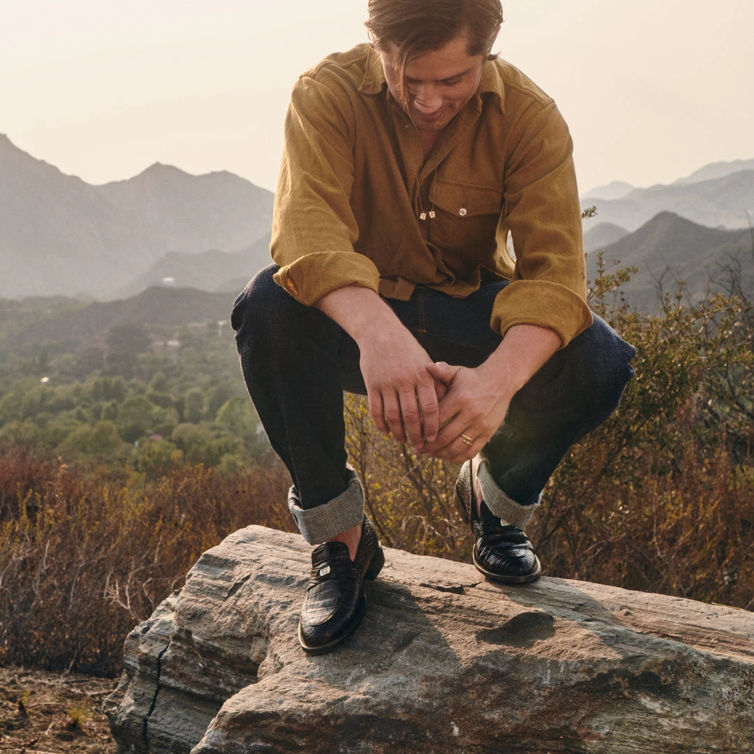 Lucchesse-inc Peso Loafer :: Black Cherry Lucchesse-inc Peso Loafer :: Black Cherry