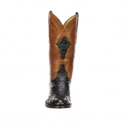 Lucchese-inc Men Randall :: Black + Cognac