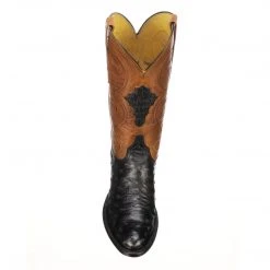 Lucchese-inc Men Randall :: Black + Cognac
