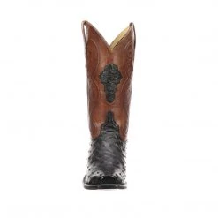 Lucchese-inc Men Randall :: Black + Cognac
