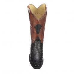 Lucchese-inc Men Randall :: Black + Cognac