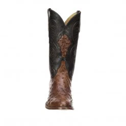 Lucchese-inc Randall :: Pecan + Black Boots
