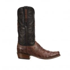 Lucchese-inc Randall :: Pecan + Black Boots
