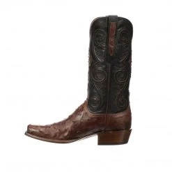 Lucchese-inc Randall :: Pecan + Black Boots