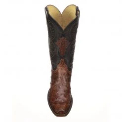 Lucchese-inc Randall :: Pecan + Black Boots
