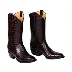 Lucchese-inc Boots Baron :: Black Cherry