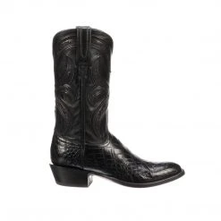 Lucchese-inc Forde :: Black Boots