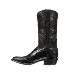 Lucchese-inc Forde :: Black Boots