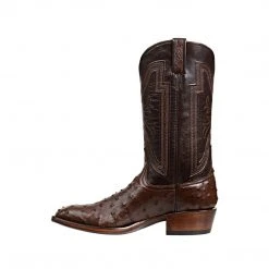 Lucchese-inc Hugh :: Sienna + Dark Brown Boots