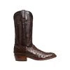 Lucchese-inc Hugh :: Sienna + Dark Brown Boots