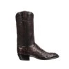 Lucchese-inc Hugh :: Black Cherry Boots