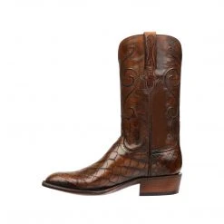 Lucchese-inc Boots Colton :: Chocolate