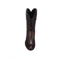 Lucchese-inc Boots Red River :: Black Cherry + Black