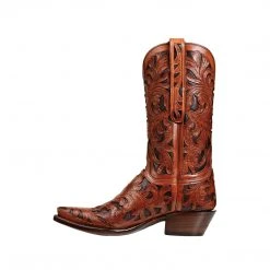 Hot Sale π Lucchese-inc Kent :: Mahogany + Chocolate π 5 Lucchese-inc Kent :: Mahogany + Chocolate