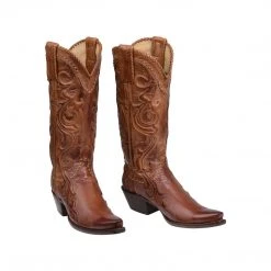 Lucchese-inc BOOTS Saratoga :: Cognac