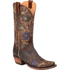 Lucchese-inc BOOTS Drea :: Dark Brown + Natural Lucchese-inc BOOTS Drea :: Dark Brown + Natural