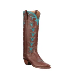 Lucchesse-inc BOOTS Ladies Tall Tulip :: Tan