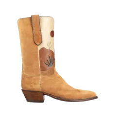 Lucchesse-inc Women's White Sands :: Cognac BOOTS