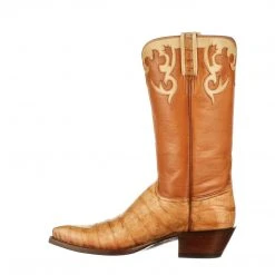 Lucchese-inc Hollywood Rose :: Tan + Honey BOOTS