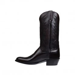Lucchese-inc Carson :: Black Cherry Boots