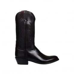 Lucchese-inc Carson :: Black Cherry Boots