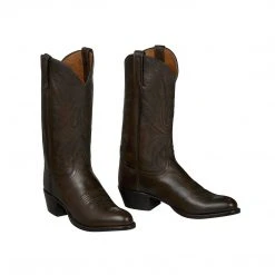 Lucchese-inc Carson :: Walnut Boots
