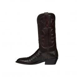 Lucchese-inc Boots Charles :: Black Cherry + Cordovan
