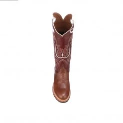Lucchese-inc Ruth Tall :: Tan + Red