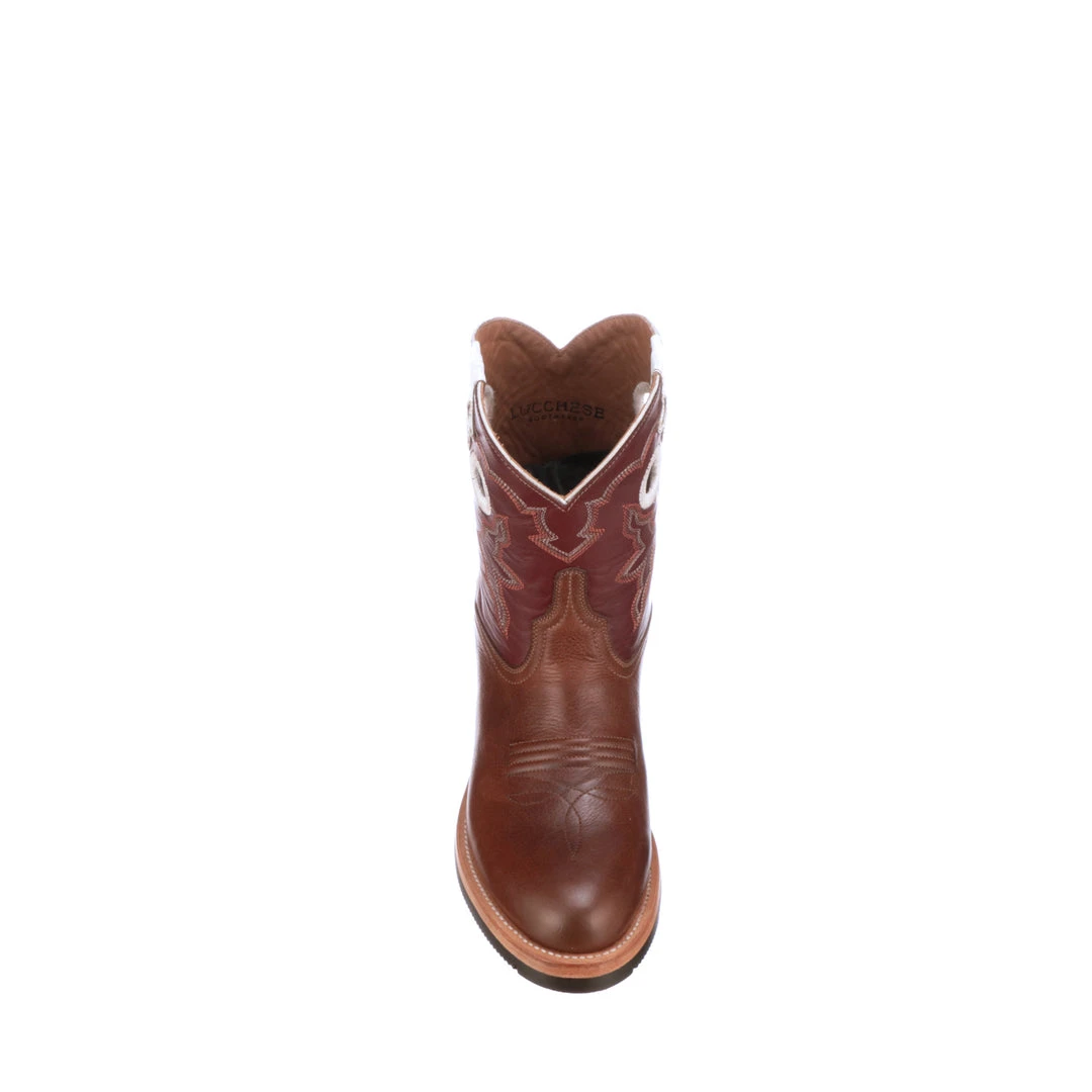 Lucchese-inc Ruth Short :: Tan + Red Lucchese-inc Ruth Short :: Tan + Red