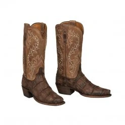 Lucchese-inc Burke :: Chocolate