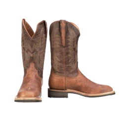 Lucchese-inc Rudy :: Tan + Chocolate