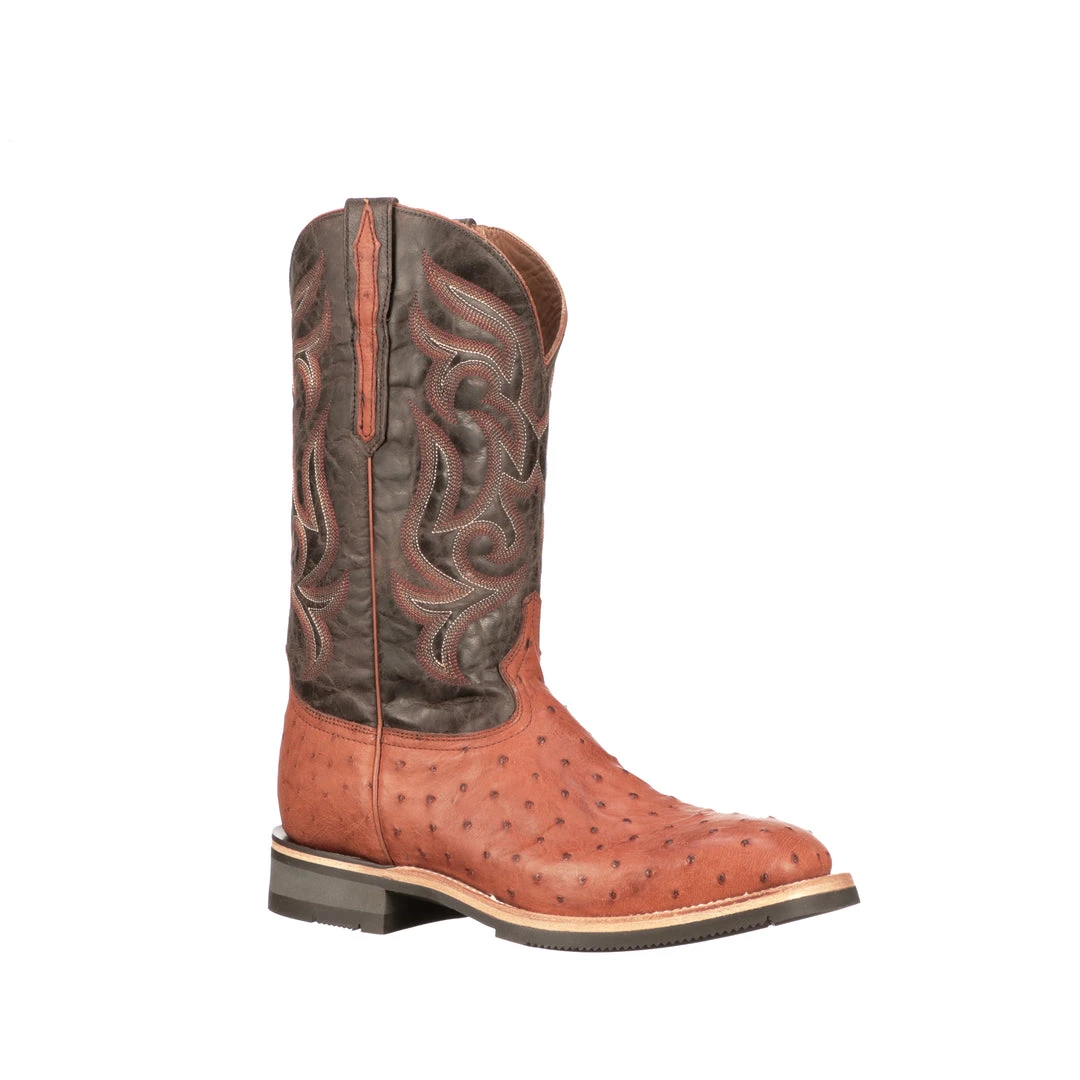 Lucchese-inc Rowdy Ostrich :: Cognac + Brown Men Lucchese-inc Rowdy Ostrich :: Cognac + Brown Men