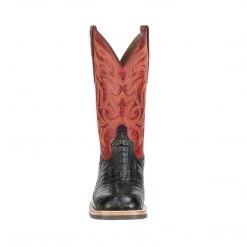 Lucchesse-inc Men Rowdy Hornback Caiman :: Black