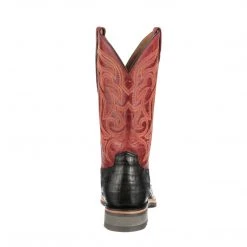 Lucchesse-inc Men Rowdy Hornback Caiman :: Black
