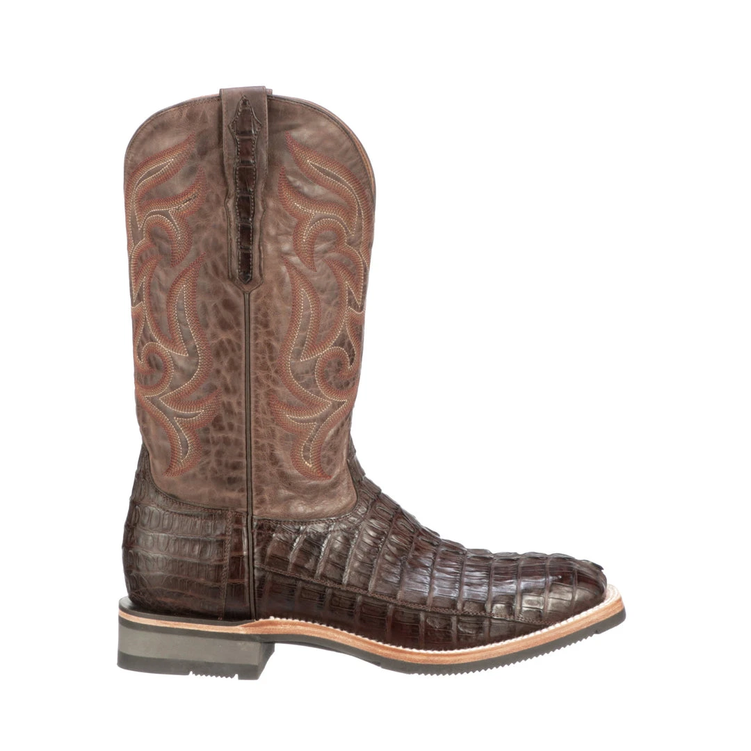 Lucchesse-inc Men Rowdy Hornback Caiman :: Chocolate Lucchesse-inc Men Rowdy Hornback Caiman :: Chocolate