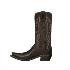 Lucchese-inc BOOTS Cassidy :: Chocolate + Beige