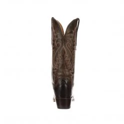 Lucchese-inc BOOTS Cassidy :: Chocolate + Beige