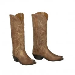 Lucchese-inc Patsy :: Tan BOOTS