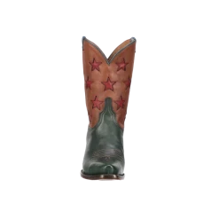 Lucchesse-inc BOOTS Estrella II :: Forest + Tan